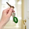 Mini Keychain Pendant Simulation Realistic Rugby Decor Decorative Anti-fall Ornamental Rugby Key Ring Pendant Outdoor Supply