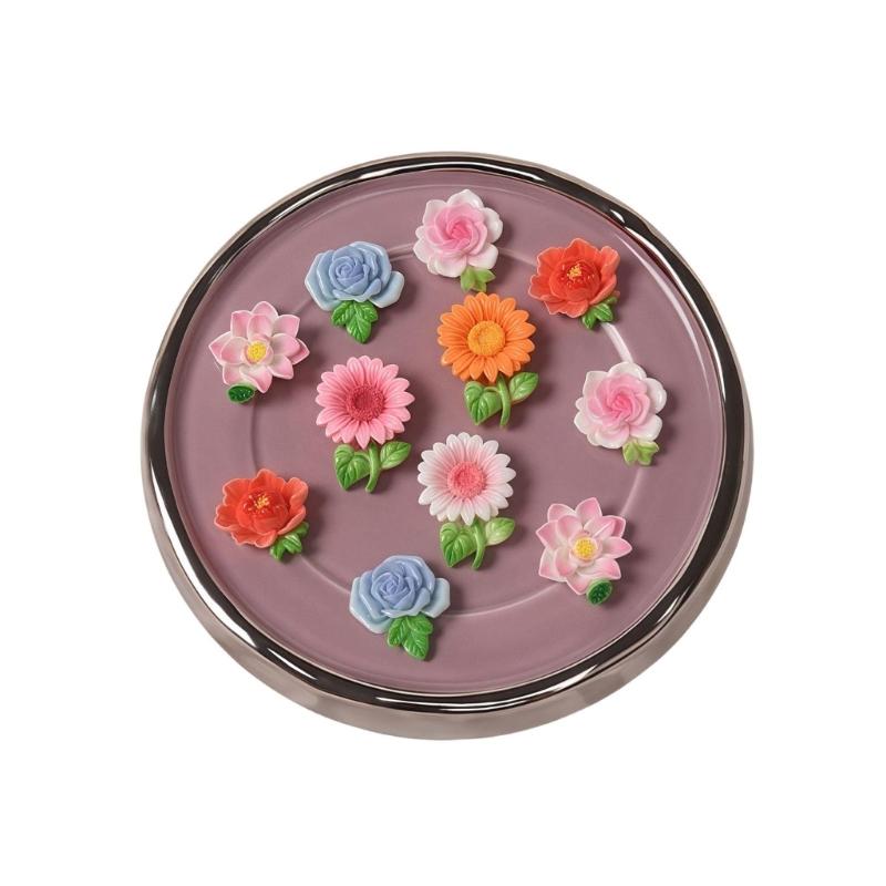 Food Grade Silicone Floral Mold For Resin Clay Plaster Cake Decoration Creation Sunflowers Flowers Flower Embossing Tool
