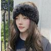New Wide Cross Plush Headbands For Woman Warm Hairband Elastic Sport Yoga Headwear Girl Hair Band Autumn Winter Hair Accessories
