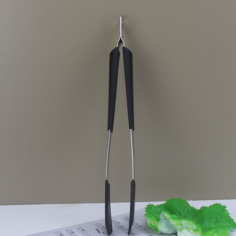 

Tongs That Are so Useful You Ll Never Want Another. Effortless Stainless Steel Tongs for Bread, Barbecue, Anti-Scalding, and Household Food Sharing Stainless Steel Black Silicone Food Tongs