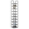 Shoe Rack - Unspecified - 10 Levels - Black - Non-woven Fabric - 33x33x174 Cm