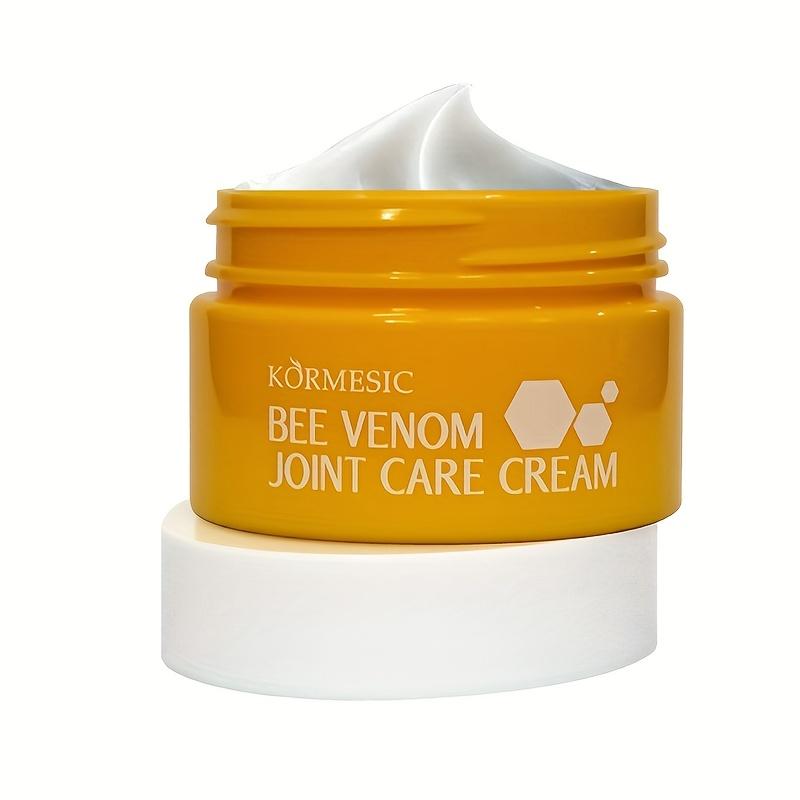 Bee Venom Joint Care Cream Fast-Acting Pain Relief Massage Balm for Arthritis Muscle Soothing Natural Formula