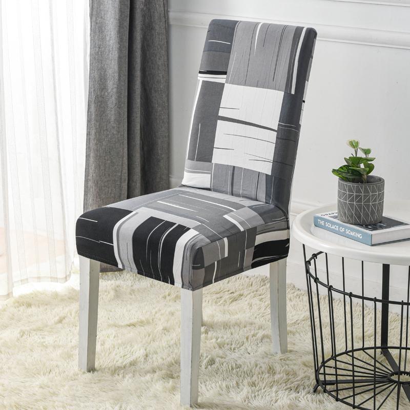 New Colors Chair Covers Floral Modern Slipcover For Dinning Room Wedding Stretch Elastic Furniture Protector