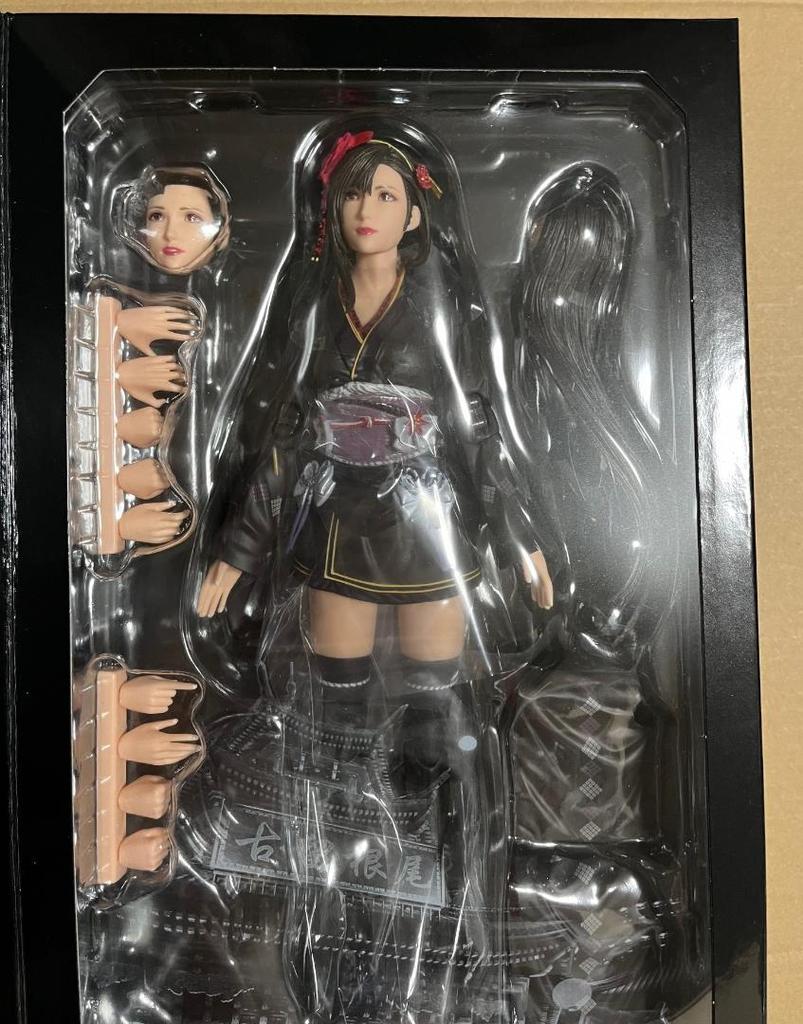 [USED] FF7 Remake Play Arts Kai Tifa Lockhart Exotic Dress Ver.