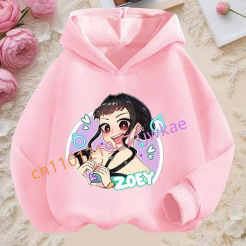 

Movie New Kids K-Pop Demon Hunters Hooded Tops Toddler Girl Clothes KPop Demon Hunters Hoodie Girls Fashion Casual Sweatshirt 120