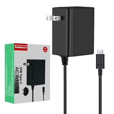 Schalter AC-Adapter PD Schnell TV-Modus USB PSE Kompatibel mit Switch Switch Lite OLED-Modellen Ladegerät, Standard, Laden, Unterstützung, Typ-C, Zertifiziert, &