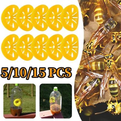 5/10/15Pcs Flying Insects Funnel Trap Reusable Garden Outdoor Pest Control Tool Portable Wasp Catcher Gardening Equipments