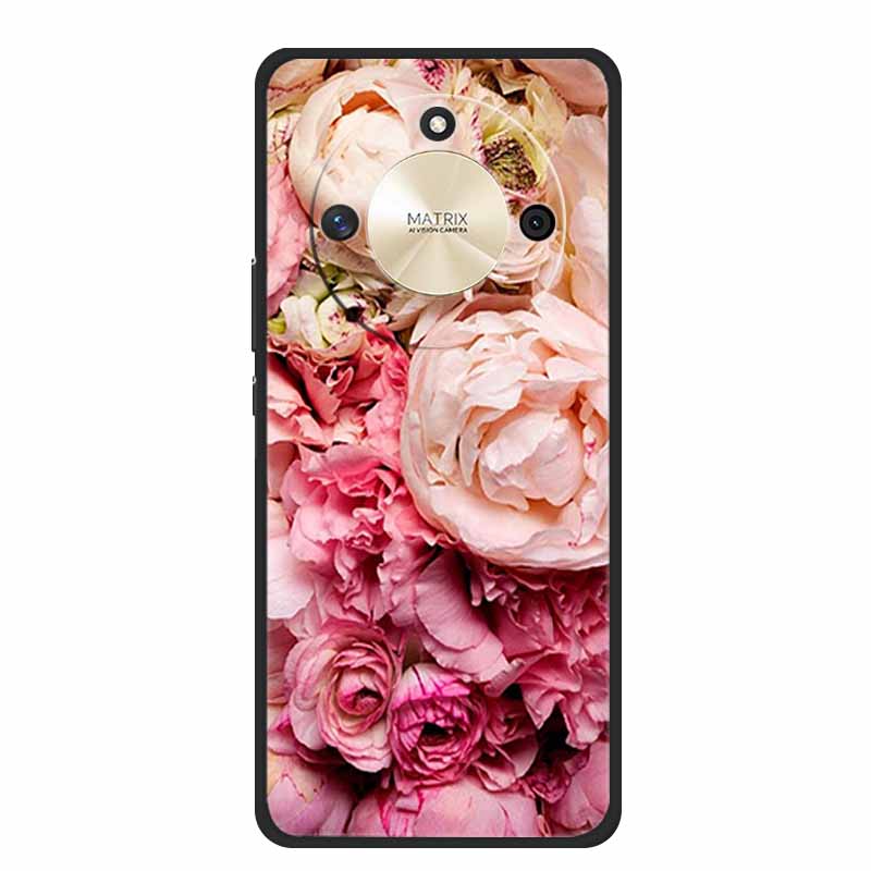 For Honor X9c Smart Case Animals Soft Silicone TPU Phone Cases Back Cover for Honor X9c Smart Protective Shockproof Cool Capa