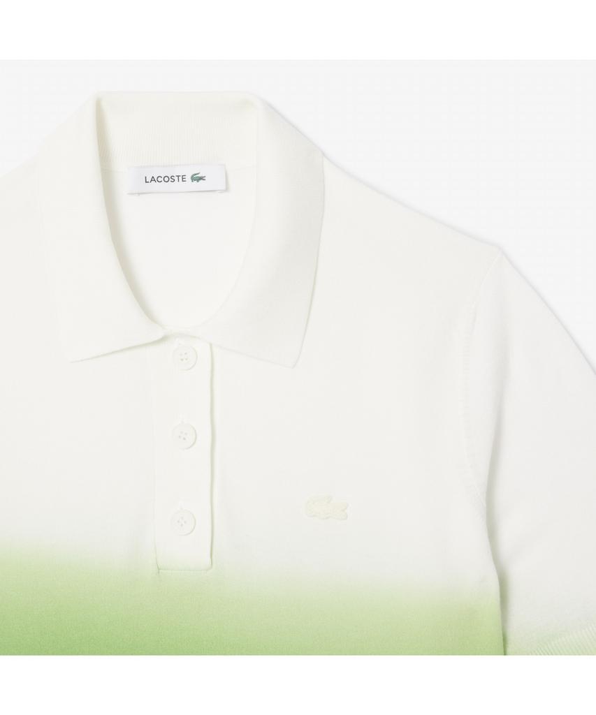 LACOSTE Women'S Gradient Polo Sweater Af9279-55G Qbi