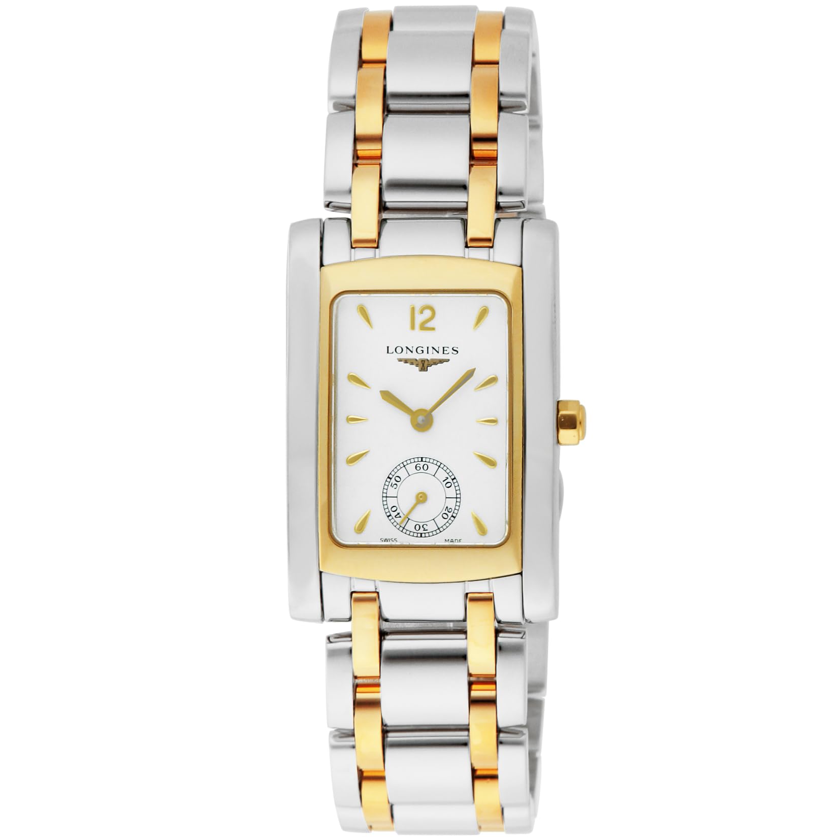 

Годинник DOLCEVITA Кварцовий Щоденний Водонепроникний Сапфірове Скло Білий Циферблат Нержавіюча Сталь Сріблястий x Золотий [Longines] Жіночий L5.502.5.28.7 [Товар] білий