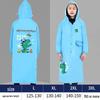 Imperméable pour enfant Puyuan Dinosaure avec emplacement pour sac à dos