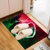 Flumi-nense Football Crest Printed Office Carpet Chair Cushion  Entryway Rug, Rugs for Living Room, Bedroom Christmas gifts