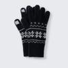 100% Cashmere Knitted Fingerless Gloves Men Women Warm Winter Driving Touchscreen Compatible