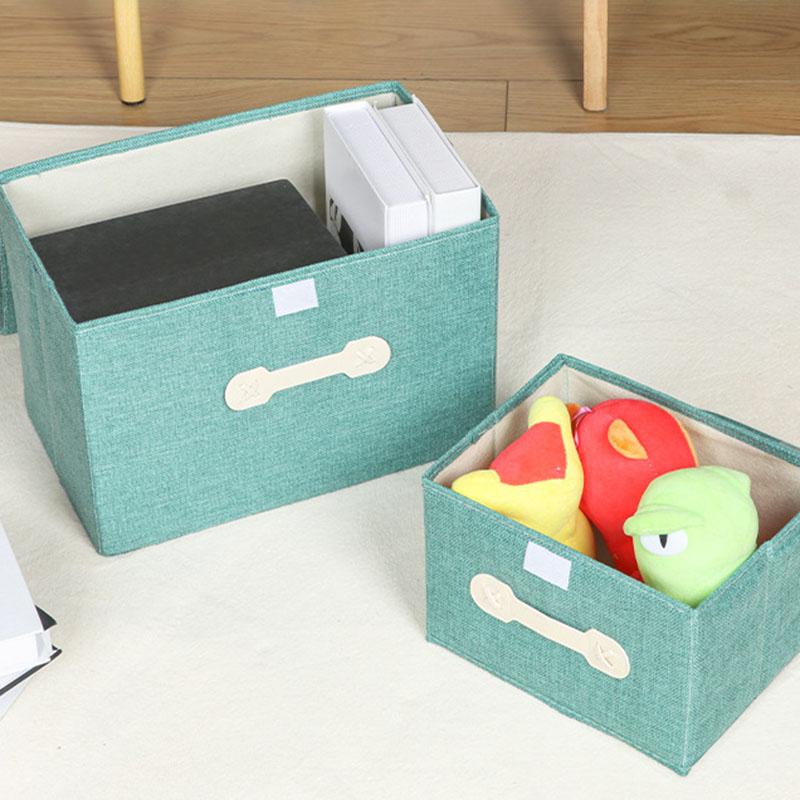 Line Storage Bins with Lids Storage Cube Boxes Fabric Storage Containers Foldable Basket Organizer for Clothes Closet