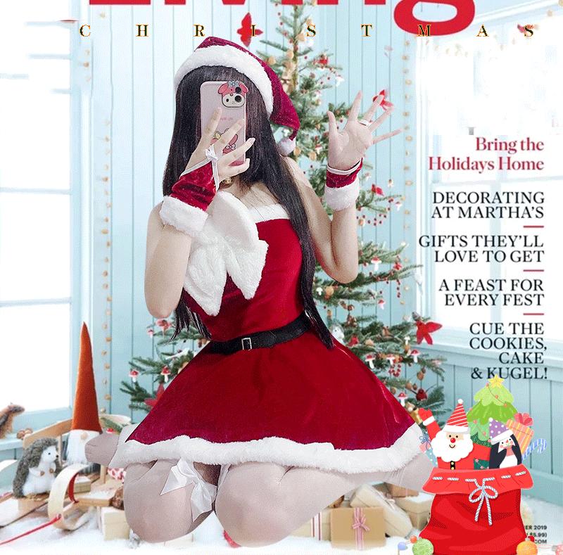 Christmas dress nightclub cosplay sexy uniform bunny stage performance suit