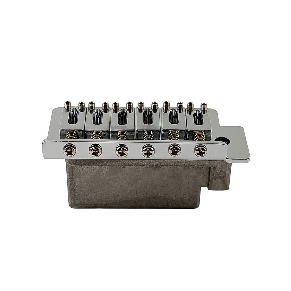 Fender ST Single Tremolo Bridge, Six-String Through-Body Vibrato System, Electric Guitar Accessory - Silver, Black, Gold.