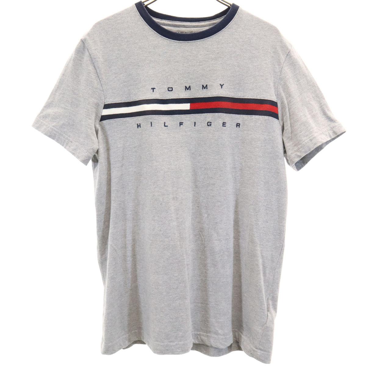 

TOMMY HILFIGER Short sleeve T-shirt M gray Men s Used
