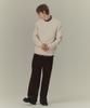MINDBRIDGE [Air Wool] Alpaca Round Semi-Overfit Knit - 5 Colors