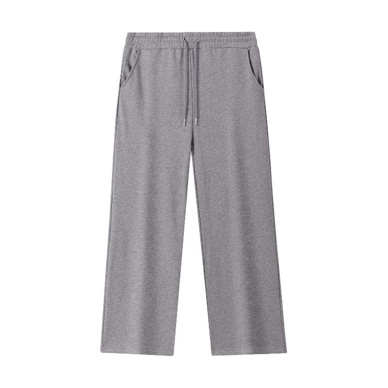 Autumn Sweatpants Women Straight Leg Sport Pants Ladies Gray Basic Joggers Wide Leg Women's Pants Trousers