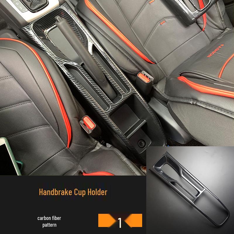Gear Shift and Cup Holder Decorative Frame for 2021-2024 Fit LIFE (4th Gen)