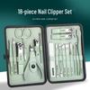 Custom Nail Clipper Kit: Portable Nail Clippers, Files, Manicure & Pedicure Tools, Ear Pick Set