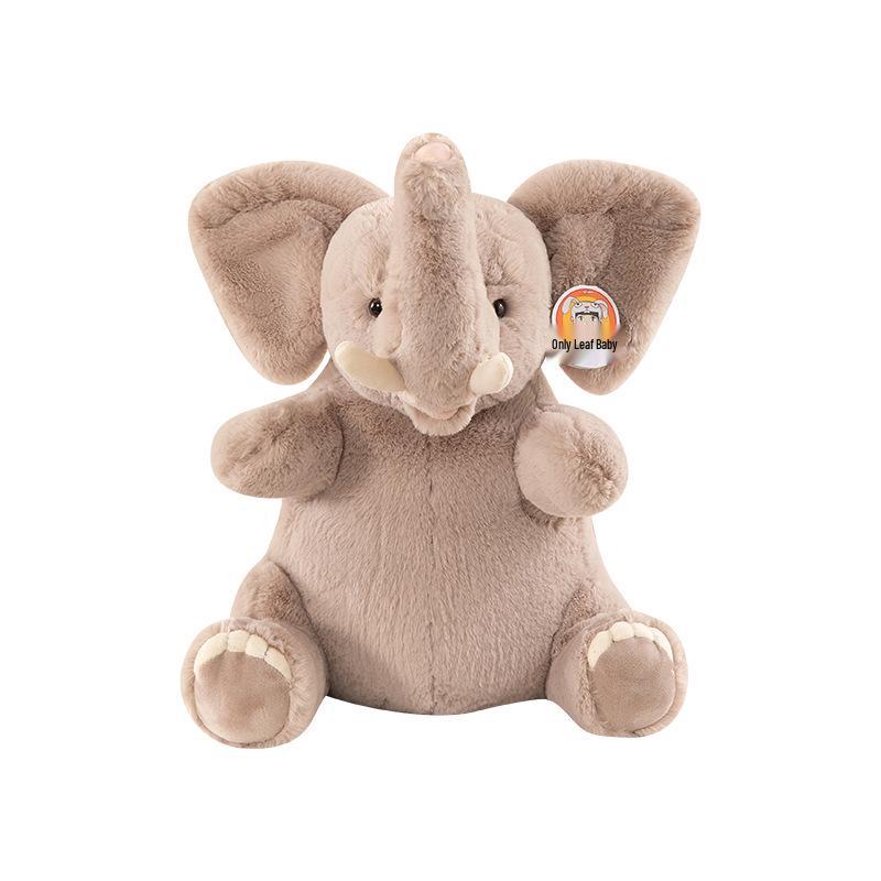Genuine Elephant Plush Toy - Comforting Cloth Doll for Children