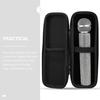Totority Wireless Microphone Case - EVA Shockproof Zippered Bag for Handheld Microphones, Portable Storage Bag for Karaoke and Performances