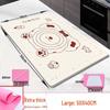 ZISIZ Silicone Dough Kneading Mat Set
