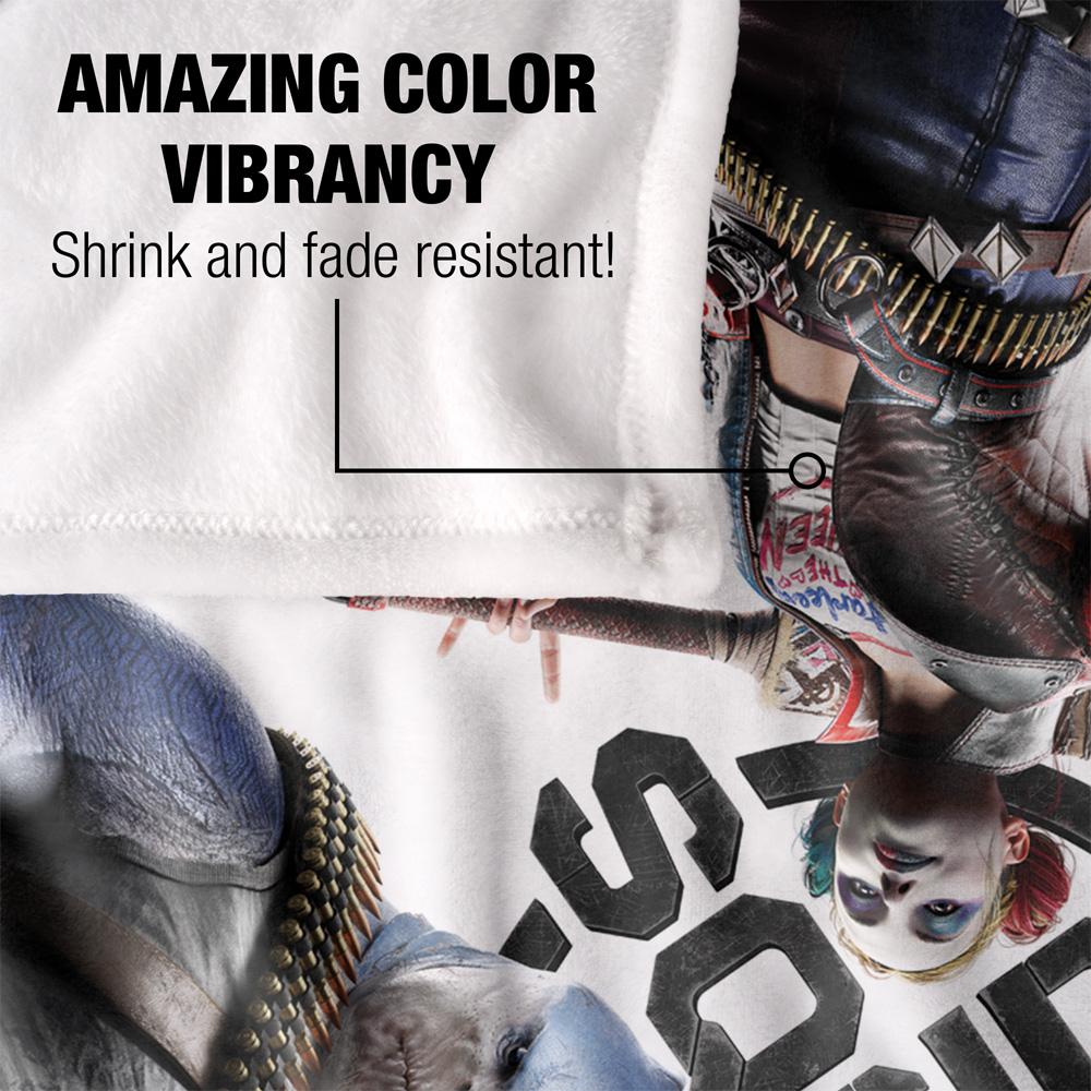 Suicide Squad Kill The Justice League Group Shot Blanket