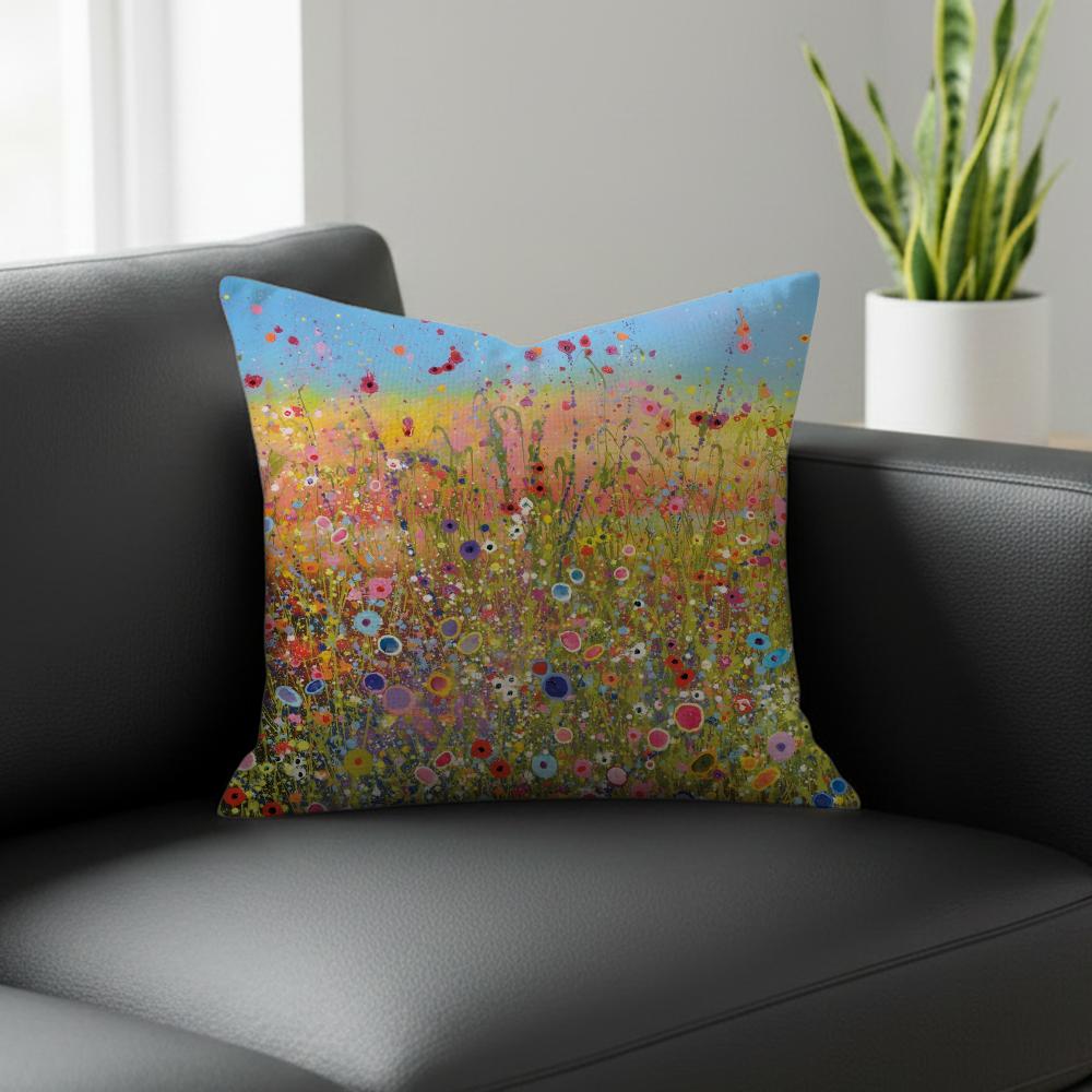 Y-Yvonne Coomber Cushion Cover Natural Linen Pillowcase Set, All-In-One Decor For Sofa, Bedroom & Chair
