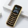 V03 Dual SIM Metal Mirror Small Screen Mobile Phone Mini Cell Phone