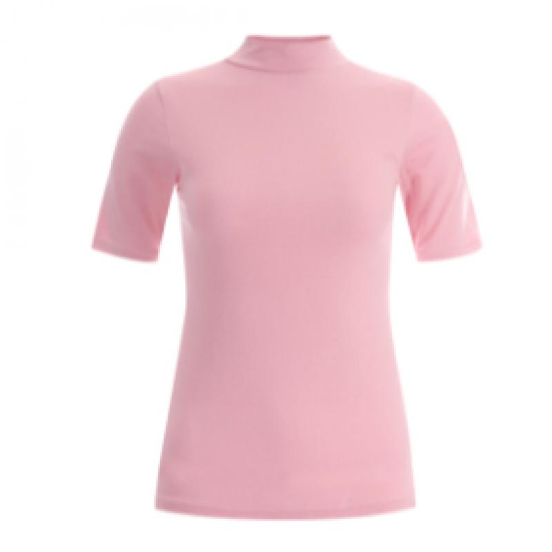 Shop   Women Slim Fit Round Neck Crop Tee Beige Rnf Wsh 11861