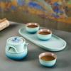 Zhui Jia Creative Ceramic Portable Travel Tea Set