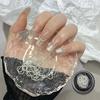 100Cm Mini Nail Steel Ball Chain Silver Gold Metal Manicure Accessories 3D Nail Art Decorations Nail Art Chains
