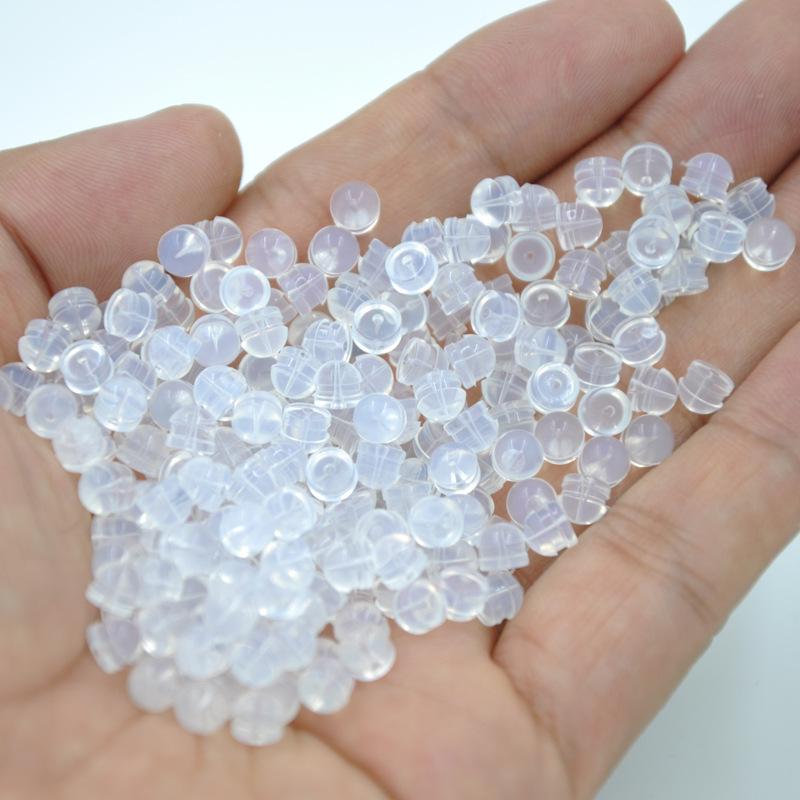 DIY Silicone Earring Backs: Japanese & Korean Styles, Transparent Plastic Earplugs