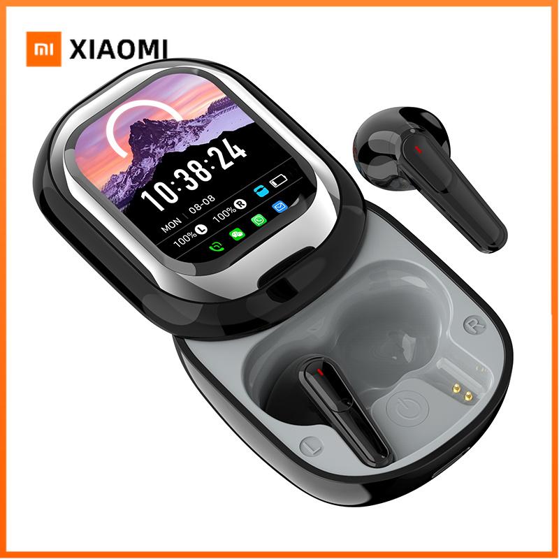 Xiaomi SE-ONE Smart Headphones LED Full-color Slide Touch Screen Support APP Information Receiving Wireless TWS Earbuds 300mAh