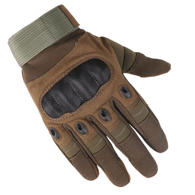 

Tactical Gloves Full Finger Outdoor Sports Motorcycle Military Fans Performance Fitness Mountaineering Touch Screen Riding Gloves Batch M зелёный