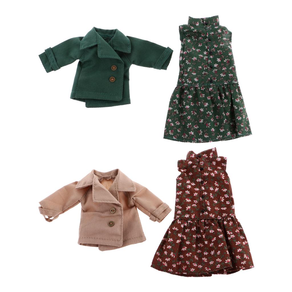 Cute/Casual Doll Dress Clothes Outfit for 12'' Blythe Dolls Making & Repair ACCS