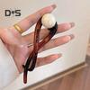 1/3Pcs Women Banana Clip Set Non-Slip Twist Faux Pearl Hair Clips Vintage French Ponytail Buckle Clip Hair Accessories