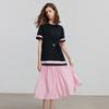 Chuyu Color Block T-Shirt Dress