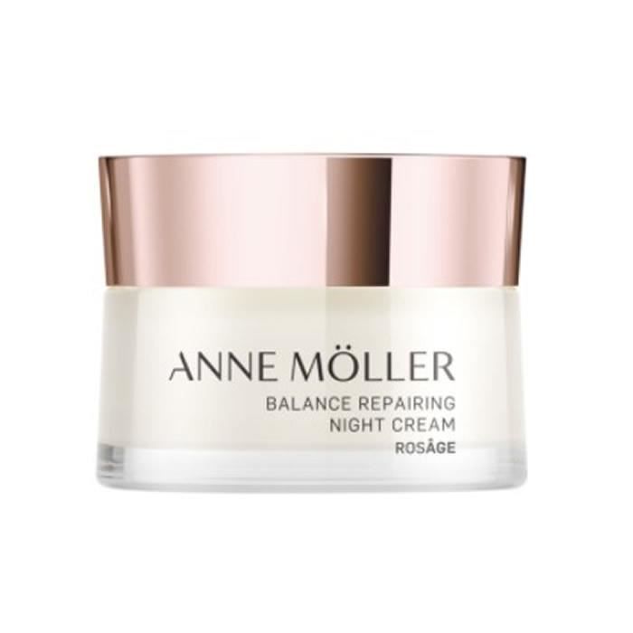 Crème De Nuit - ANNE MÖLLER - Rosâge Balance - Réparatrice - 50ml - Tous Types De Peau