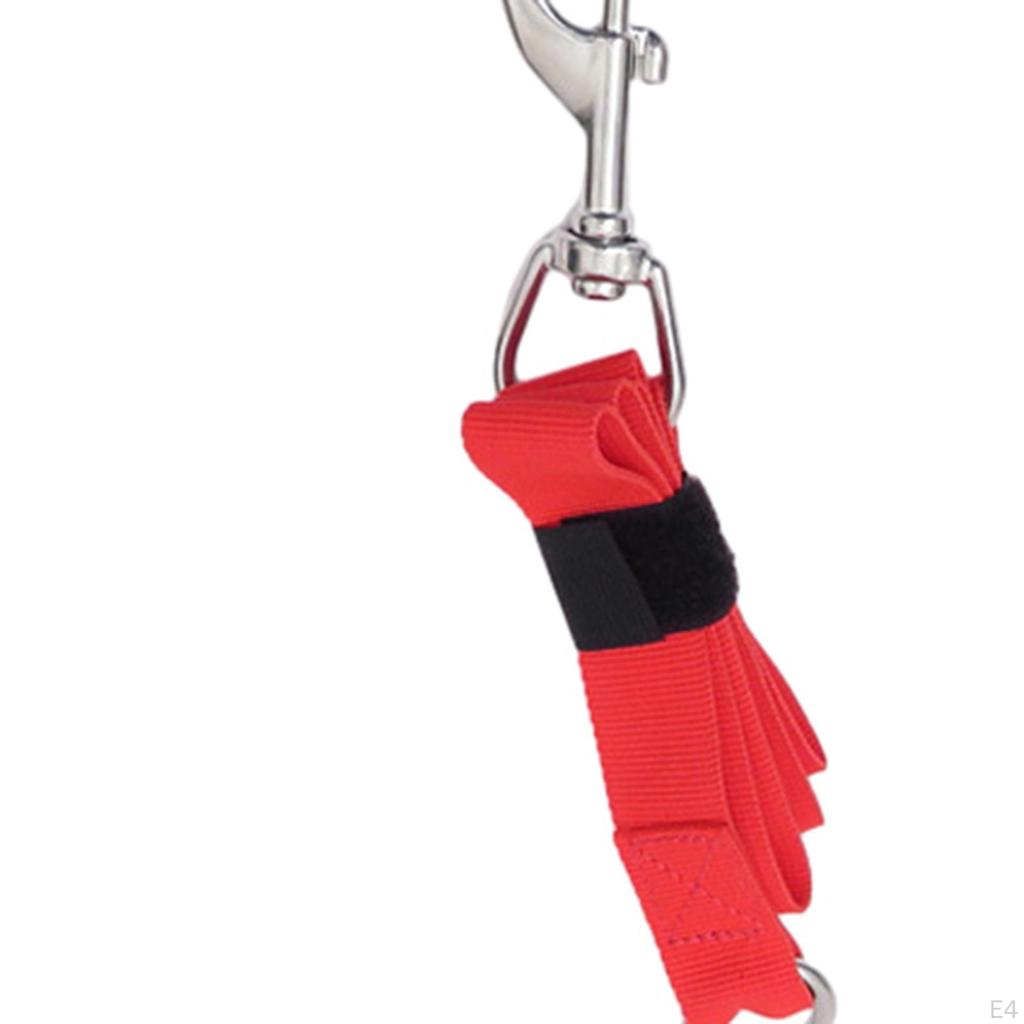 Diving Hook, Stainless Steel Hook with 39" Line And Snap Clip for Underwater Activities