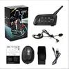 Xinowy V4c PRO Football Referee 4-Person Walkie-Talkie Set: In-Ear Left Ear, 3 Units + Bag