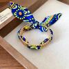 Exaggerated Ethnic Style Wristband Europe American Style Bohemian Scarf Bangle  Decoration
