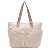 Versatile casual nylon bag women's 2025 new large-capacity commuter tote bag simple shoulder handbag