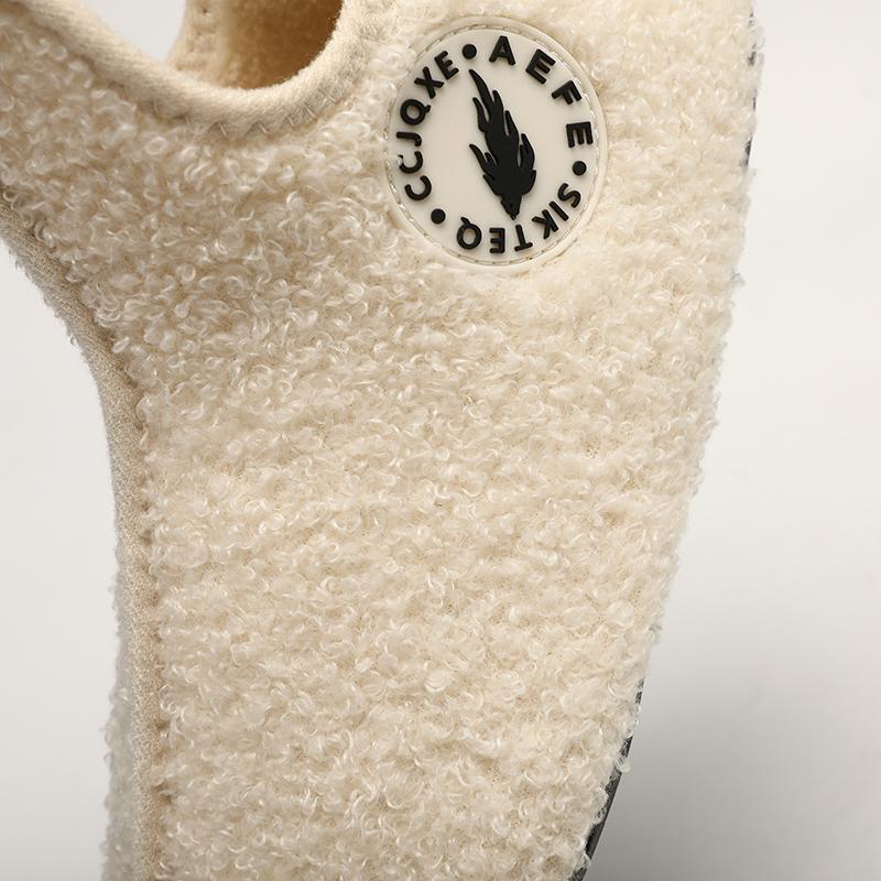 2023 Winter neue plus Samt Paar Schuhe große Kokosnuss Schuhe lässige Fußschuhe ein Slip-on faule Schuhe