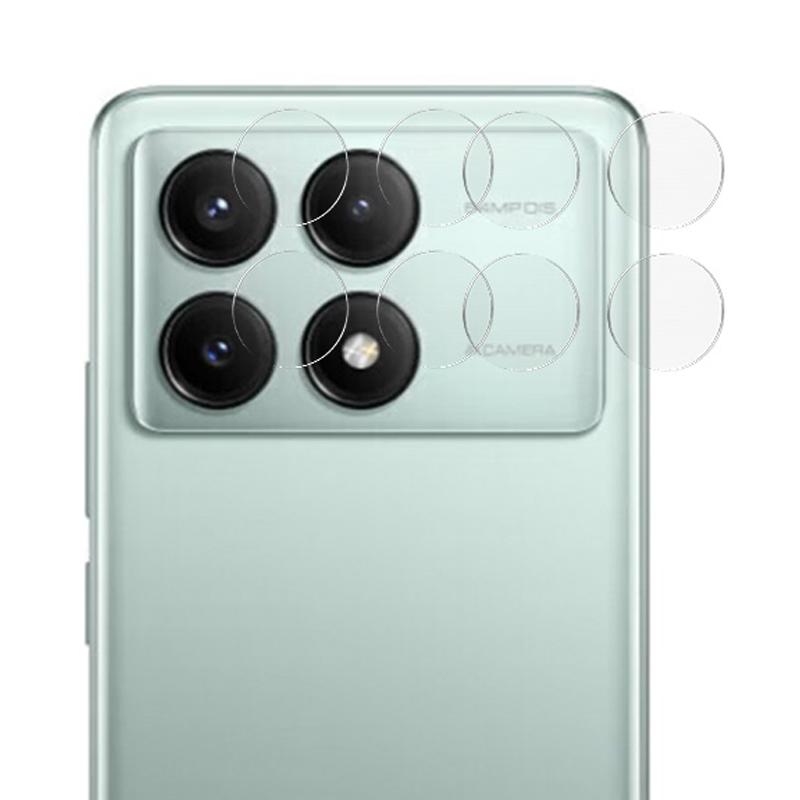

RURIHAI 2 шт. для Xiaomi Redmi K70 5G/K70E 5G/K70 Pro 5G/Poco X6 Pro 5G Захист об єктива камери Type A