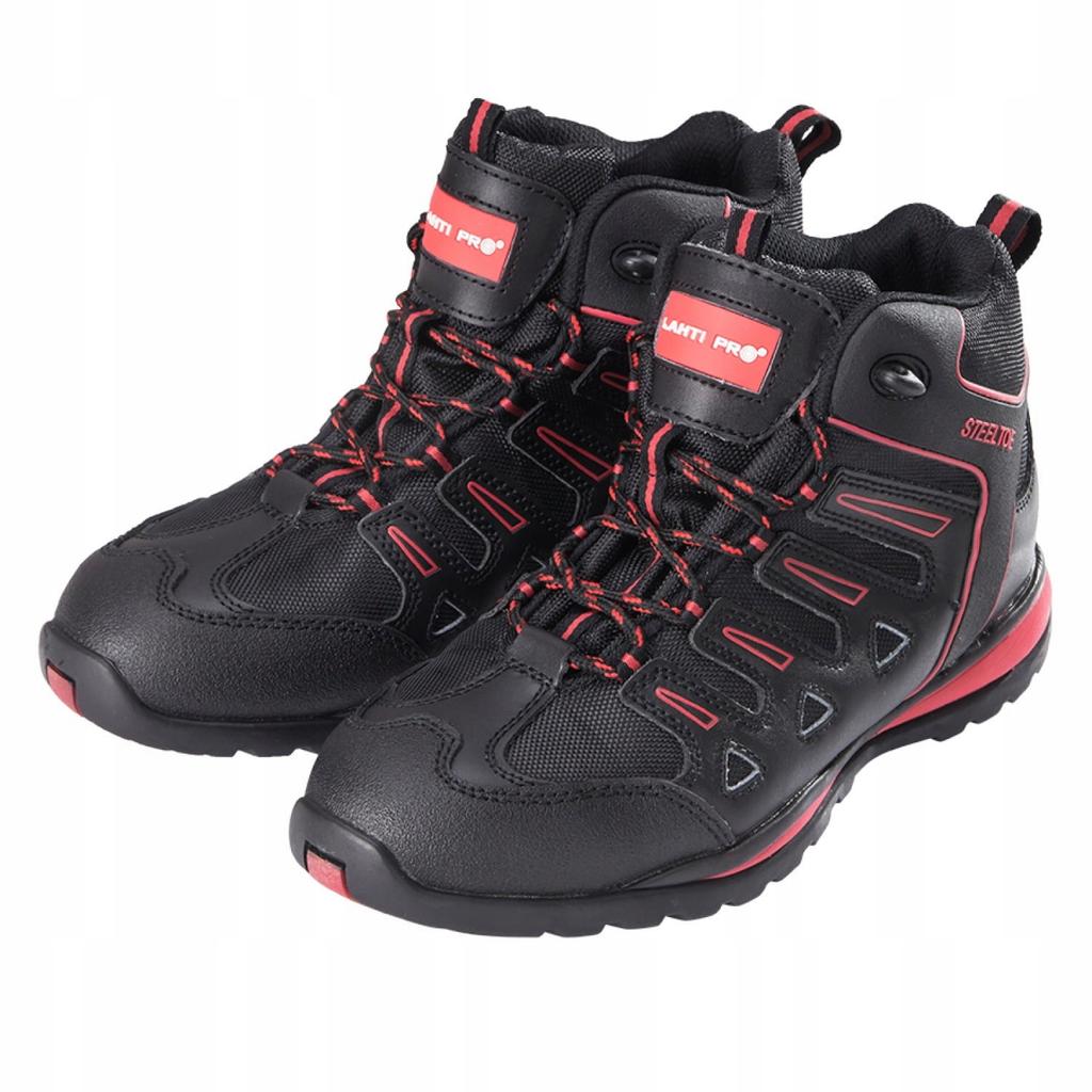 Leather Work Shoes Safety Ankle Boots Lahti Pro L30107 Size 1 Pc