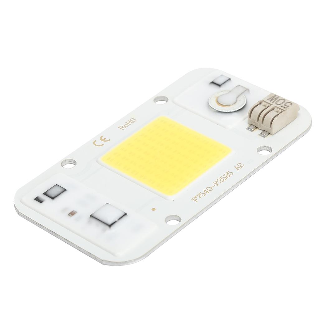 220V Hochspannung Treibefreie Lichtquelle 50W LED-Chip LED Integrierte Lampenperle für Pflanzenwachstumslicht