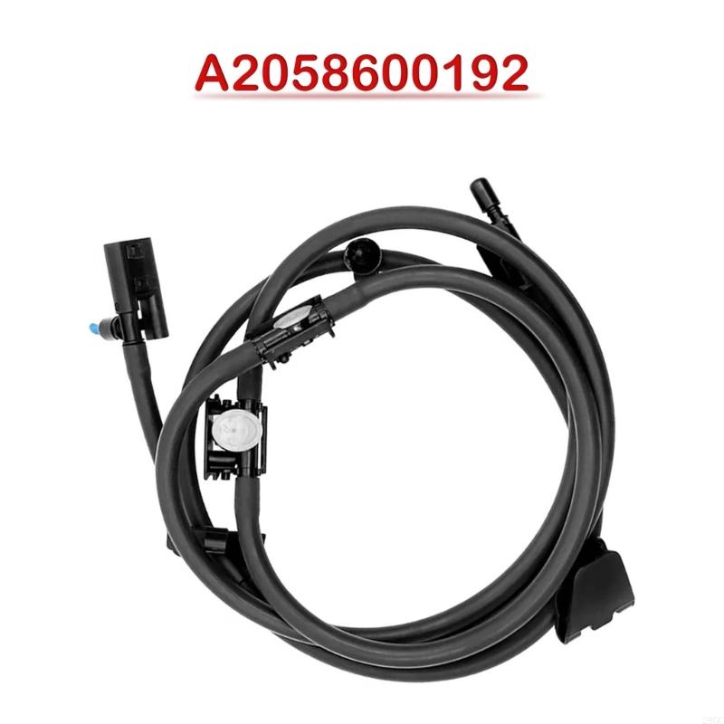 28GC Windshield Washer Nozzle Jet Hose with Heated Automotive Accessories for W205 2058600192 Windscreen Washer Hose Assembly